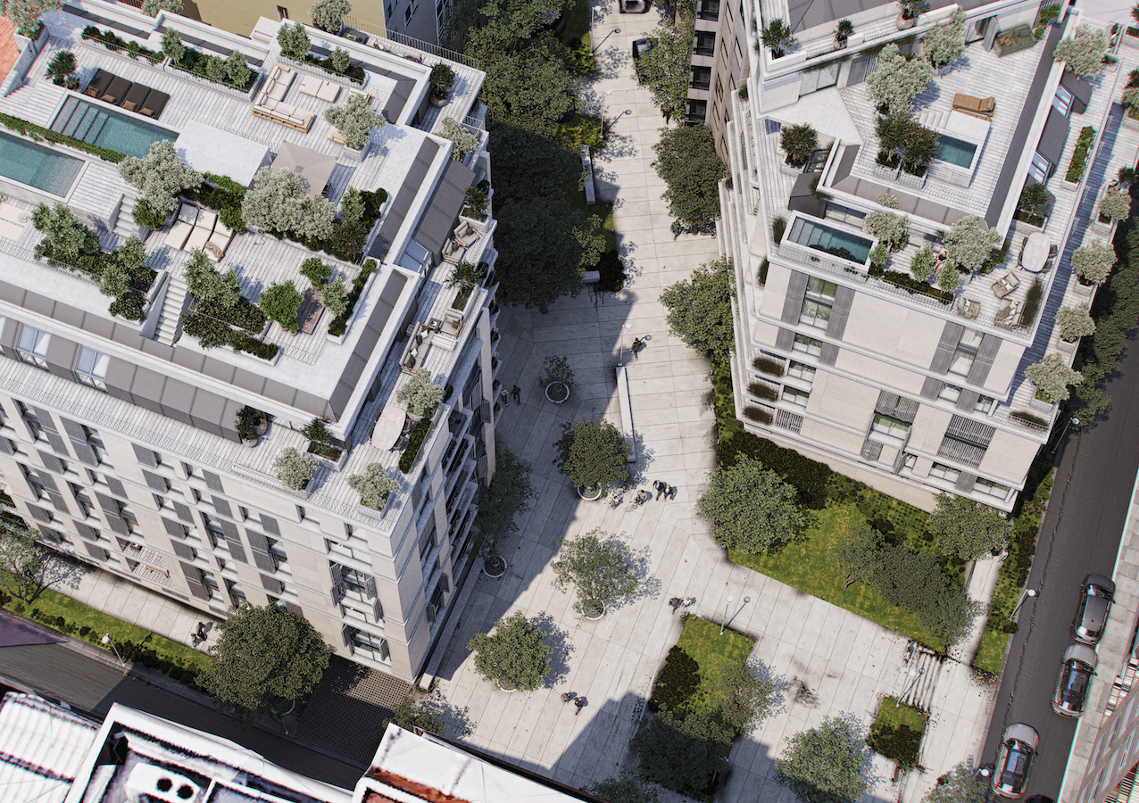 Edificios de la promoción Hernán Cortés